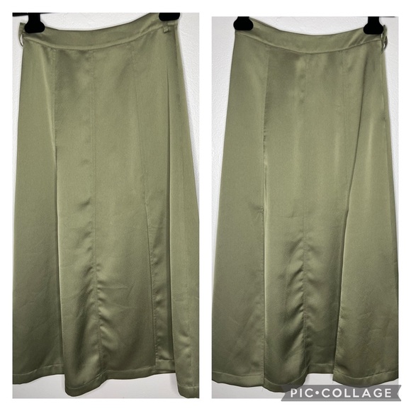 NWOT Nicholas MIDI PENCIL SKIRT W/DOUBLE-SLIT $425 size 4 - Picture 3 of 9
